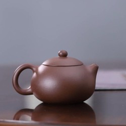 Zini (Purple Clay) Xishi Teapot | Breathable & Smooth - DXY ZISHA
