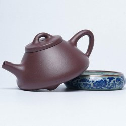 Dicaoqing Shipiao (Ziye) Yixing Teapot | Rare & Powerful | DXY ZISHA