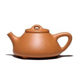 Golden-Duanni Shipiao (Ziye) Yixing Teapot | Radiant & Geometric | DXY ZISHA