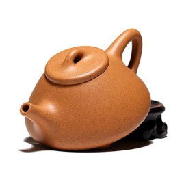 Golden-Duanni Shipiao (Ziye) Yixing Teapot | Radiant & Geometric | DXY ZISHA