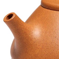 Golden-Duanni Shipiao (Ziye) Yixing Teapot | Radiant & Geometric | DXY ZISHA