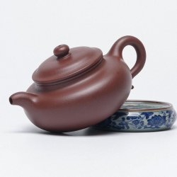 Zini (Purple Clay) Fanggu Yixing Teapot | Heritage & Resonant | DXY ZISHA