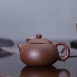 Zini (Purple Clay) Xishi Teapot | Breathable & Smooth - DXY ZISHA