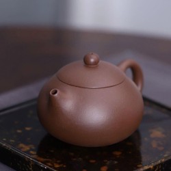 Zini (Purple Clay) Xishi Teapot | Breathable & Smooth - DXY ZISHA