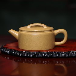 Golden-Duanni Hanwa Yixing Teapot | Gilded & Large | DXY ZISHA