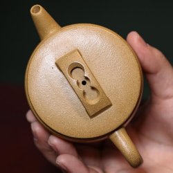 Golden-Duanni Hanwa Yixing Teapot | Gilded & Large | DXY ZISHA