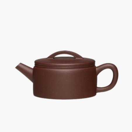 Zini (Purple Clay) Hanwa Yixing Teapot | Wide-mouth & Rustic | DXY ZISHA