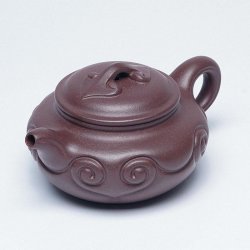 Dicaoqing Fanggu Ruyi Yixing Teapot | Heritage & Smooth | DXY ZISHA