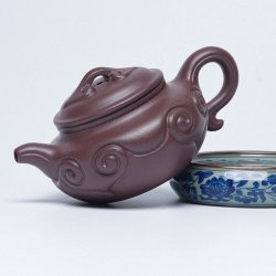 Dicaoqing Fanggu Ruyi Yixing Teapot | Heritage & Smooth | DXY ZISHA