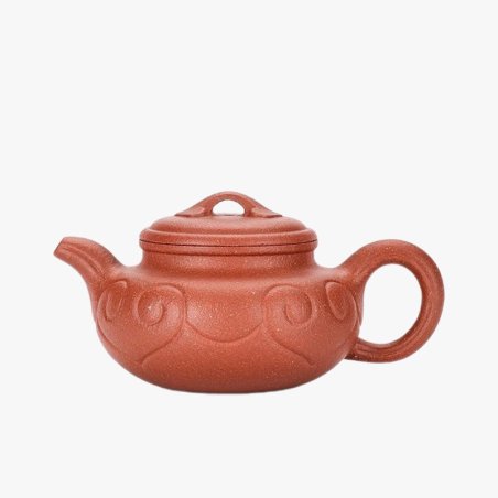 Jiangpo Fanggu Ruyi Yixing Teapot | Vibrant & Rhythmic | DXY ZISHA