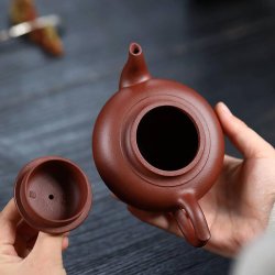 Zini (Purple Clay) Xiaoying Yixing Teapot | Petite & Concentrated | DXY ZISHA