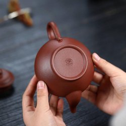 Zini (Purple Clay) Xiaoying Yixing Teapot | Petite & Concentrated | DXY ZISHA