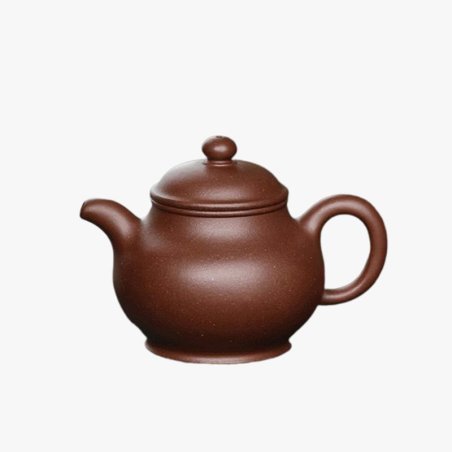 Zini (Purple Clay) Panhu Yixing Teapot | Stable & Formal | DXY ZISHA