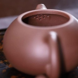 Zini (Purple Clay) Xishi Teapot | Breathable & Smooth - DXY ZISHA