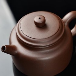 Zini (Purple Clay) Dezhong Yixing Teapot | Sturdy & Proportional | DXY ZISHA