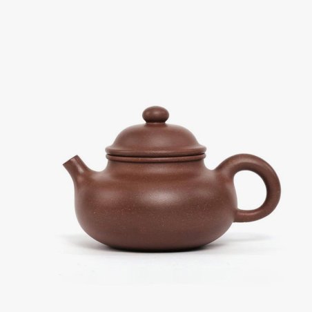 Zini (Purple Clay) Rongtian Yixing Teapot | High-cap & Bold | DXY ZISHA