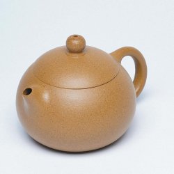 Golden-Duanni Xishi Yixing Teapot | Lustrous & Gold | DXY ZISHA