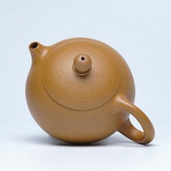 Golden-Duanni Xishi Yixing Teapot | Lustrous & Gold | DXY ZISHA