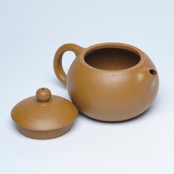 Golden-Duanni Xishi Yixing Teapot | Lustrous & Gold | DXY ZISHA