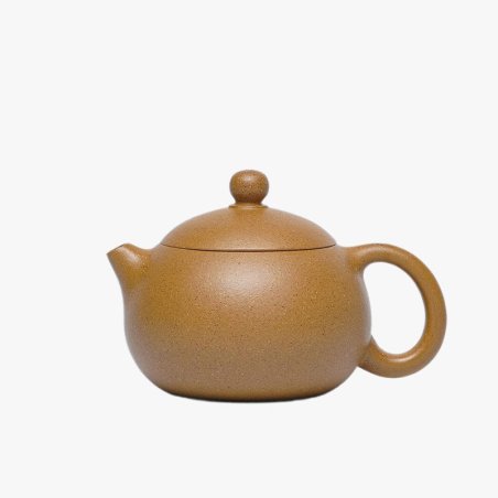 Golden-Duanni Xishi Yixing Teapot | Lustrous & Gold | DXY ZISHA
