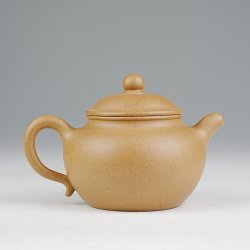 Duanni Lianzi Yixing Teapot | Natural & Sandy | DXY ZISHA