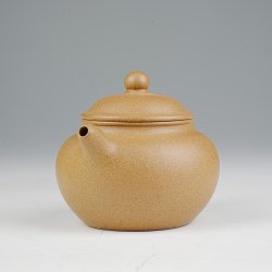 Duanni Lianzi Yixing Teapot | Natural & Sandy | DXY ZISHA