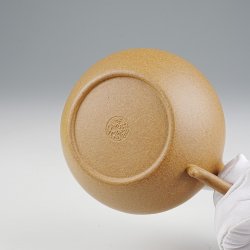 Duanni Lianzi Yixing Teapot | Natural & Sandy | DXY ZISHA