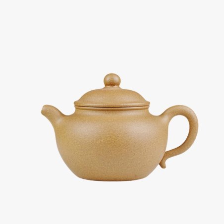 Duanni Lianzi Yixing Teapot | Natural & Sandy | DXY ZISHA