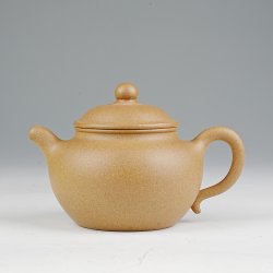 Duanni Lianzi Yixing Teapot | Natural & Sandy | DXY ZISHA